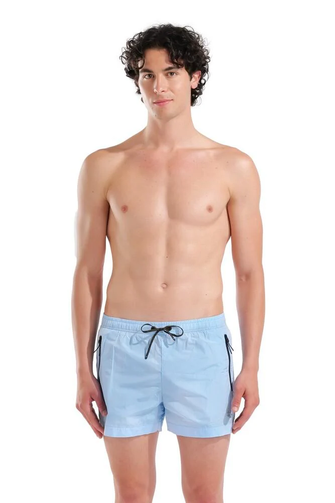 BOXER Uomo ARENA con elastico  CORTO Azzurro