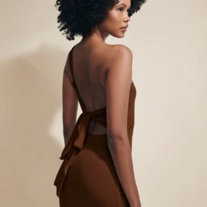 ABITO Donna MATINEE   LUNGO Marrone