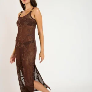 KAFTANO Donna BANANA MOON   LUNGO Marrone