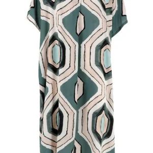 ABITO Donna KARAKORUM   LUNGO Verde