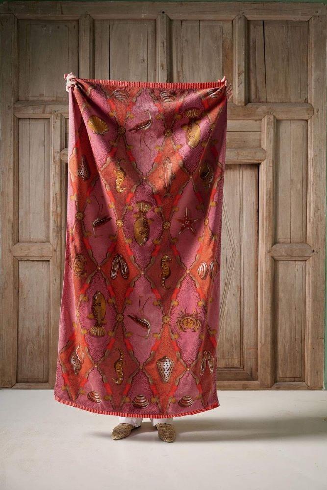 TELO MARE Donna PIP STUDIO SPUGNA   Rosa/rosso